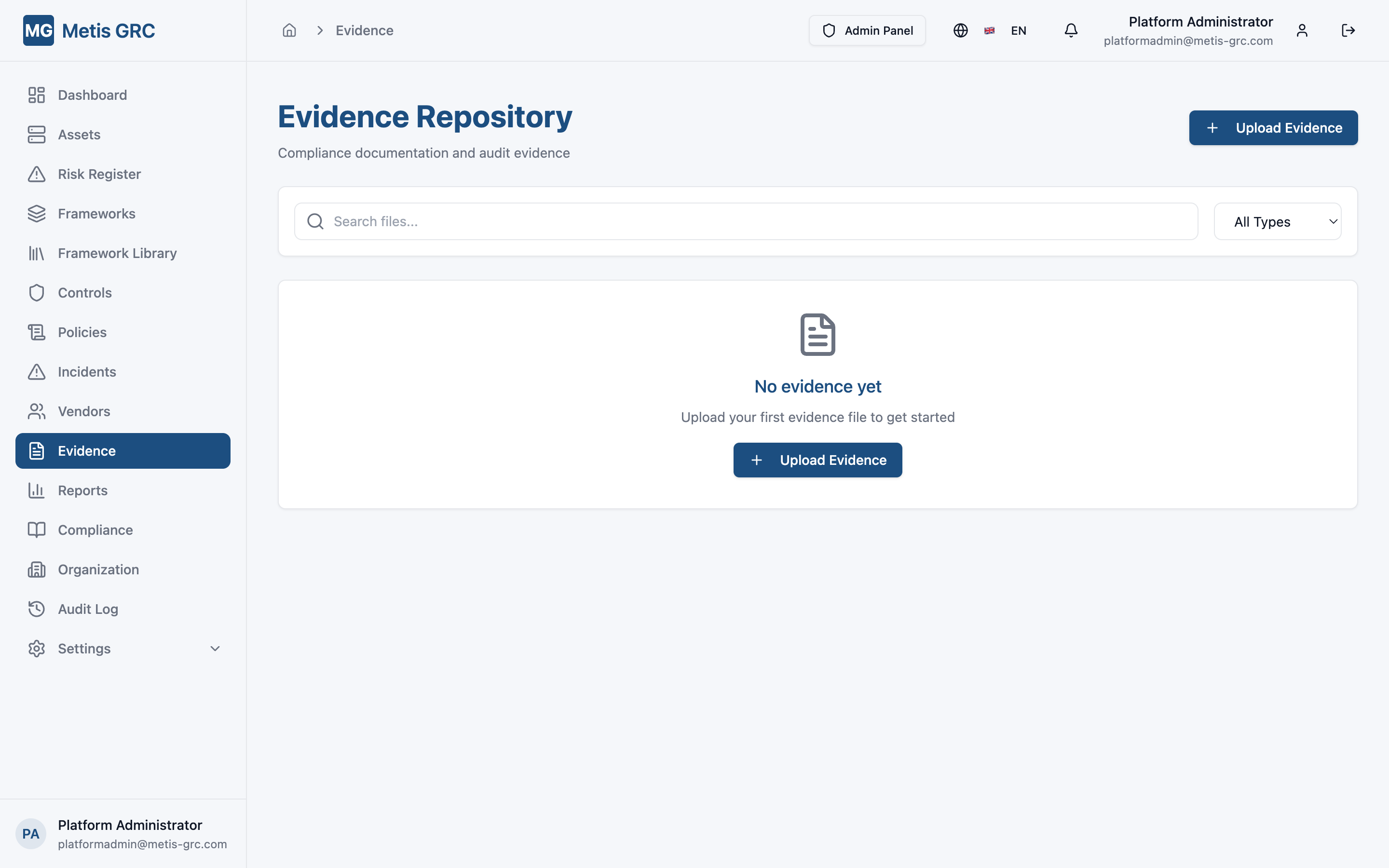 Screenshot — AI Risk Scoring